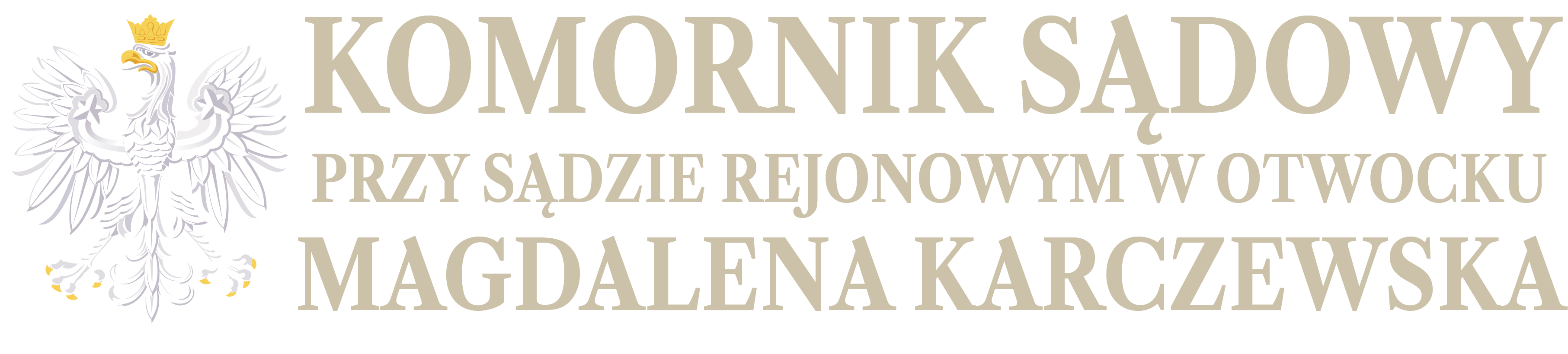 Komornik Sądowy przy Sądzie Rejonowym w Otwocku Magdalena Karczewska